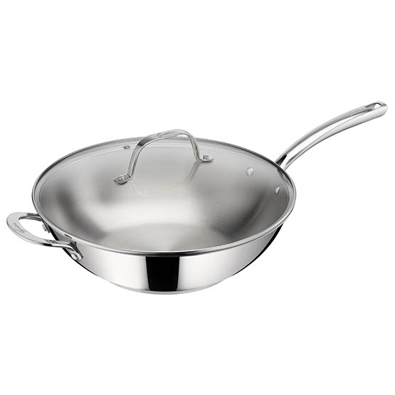 Omleiding Spectaculair cent Evelia® Ø cm 32 Stainless Steel Pots and Pans - Lagostina
